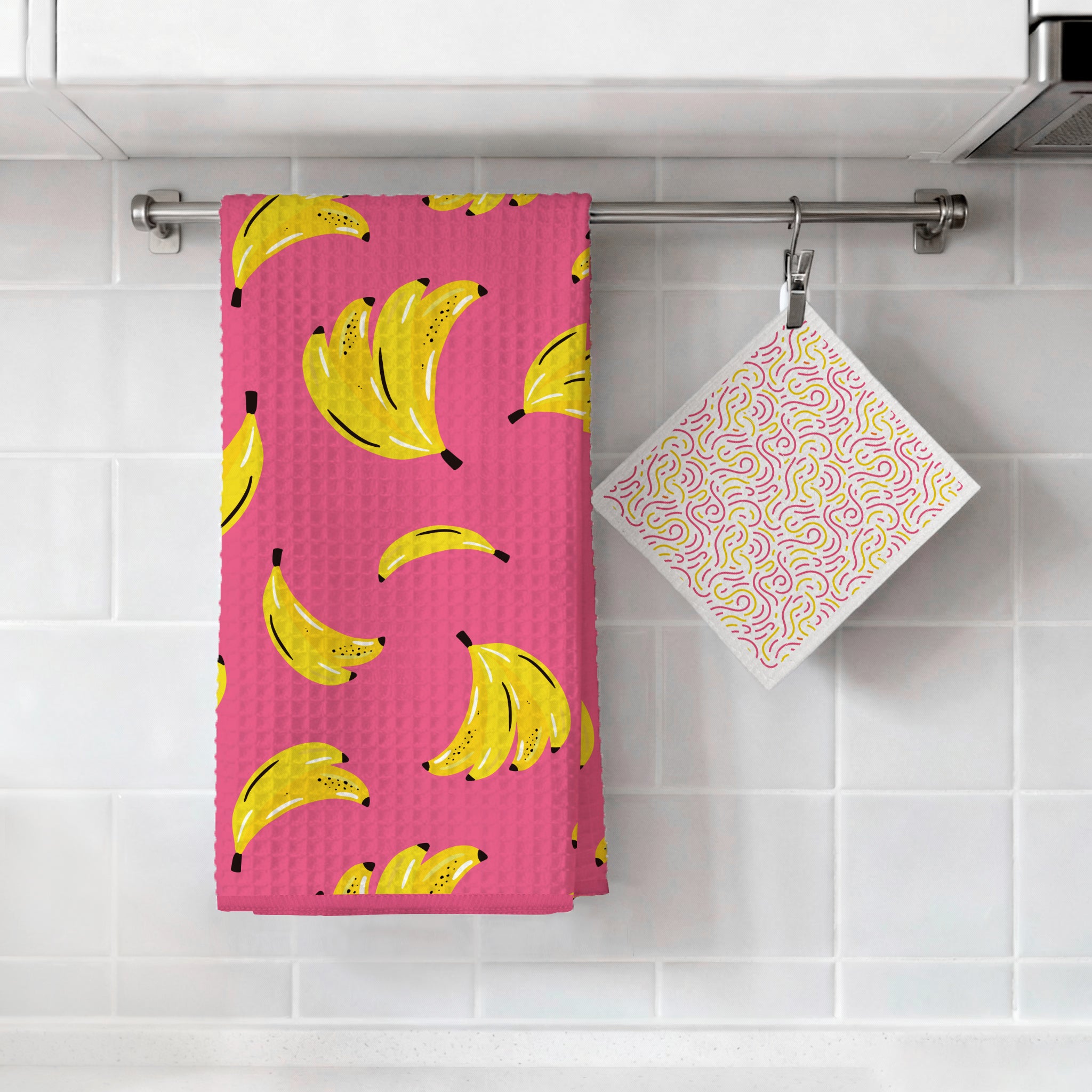 Custom Kitchen Towel & Dishcloth Set