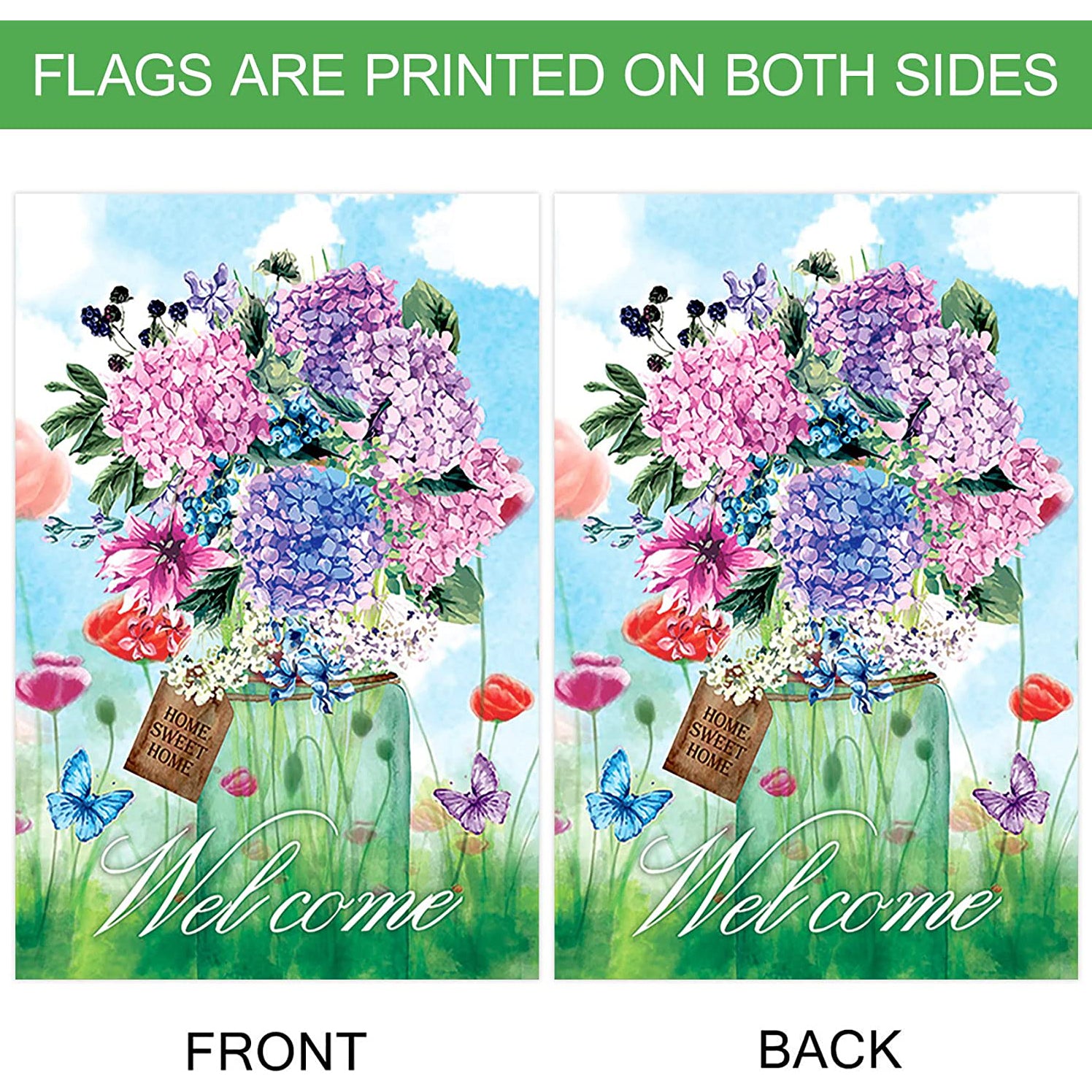 Double-sided Large-sized Garden Flag