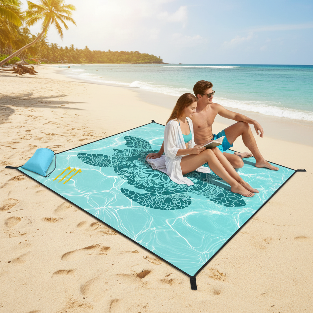 Beach Mat -Sand-proof Beach Mat