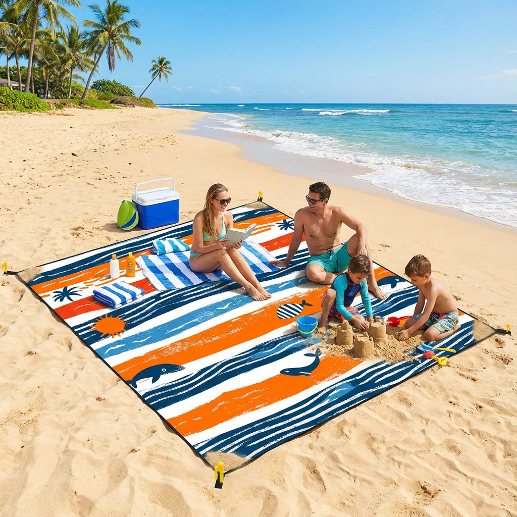Beach Mat -Sand-proof Beach Mat