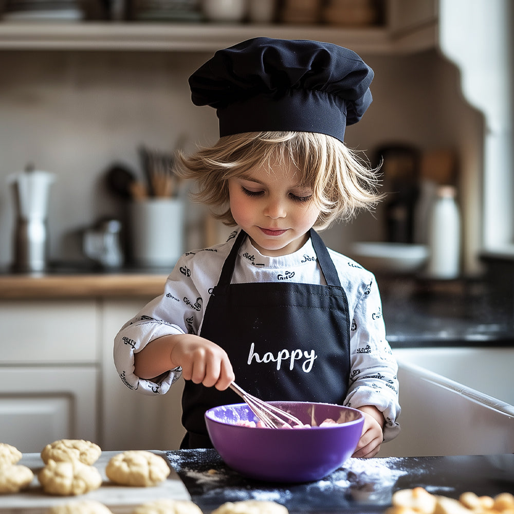 Tablier de cuisine personnalisé pour enfant