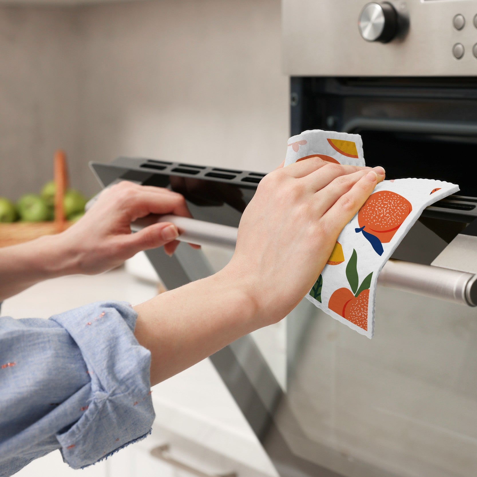 Reusable, Biodegradable Cleaning Cloths