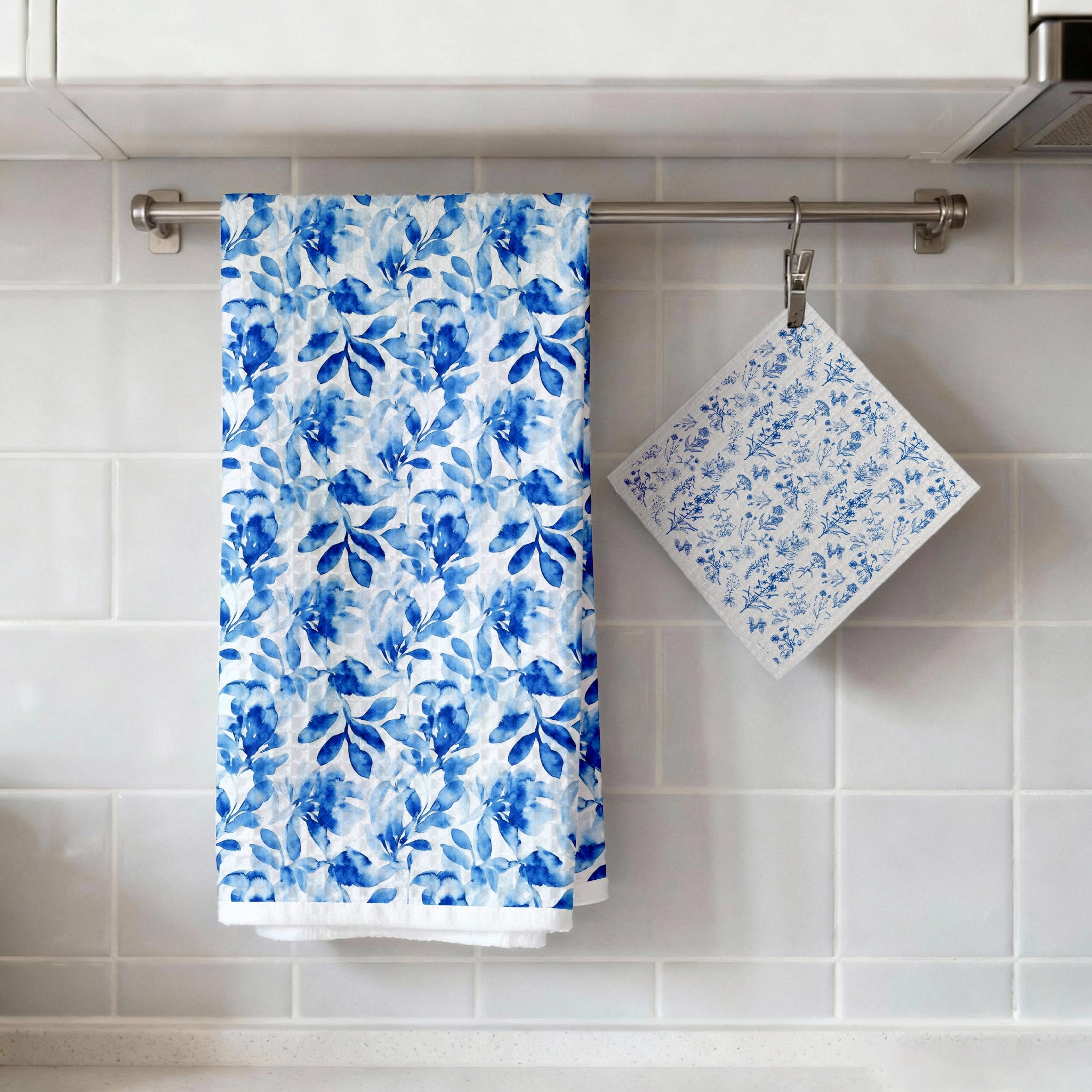 Best-Selling Custom Kitchen Towel & Dishcloth Set