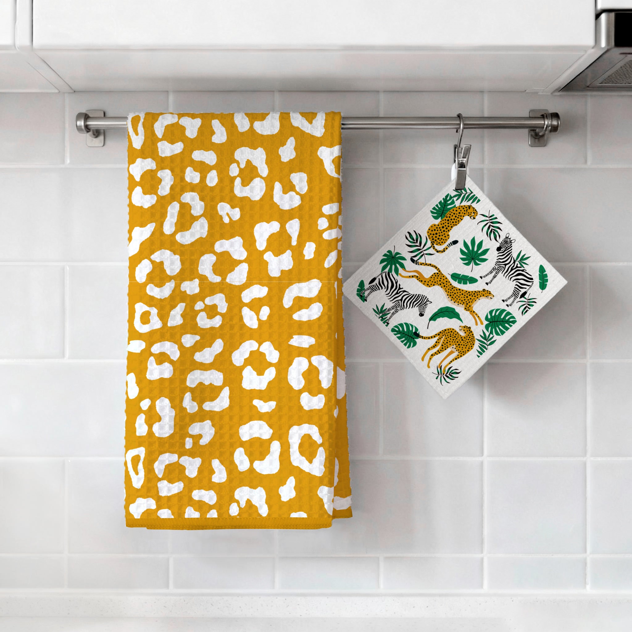 Small Batch Custom Kitchen Towel & Dishcloth Set